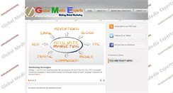 Desktop Screenshot of globalmediaexperts.com